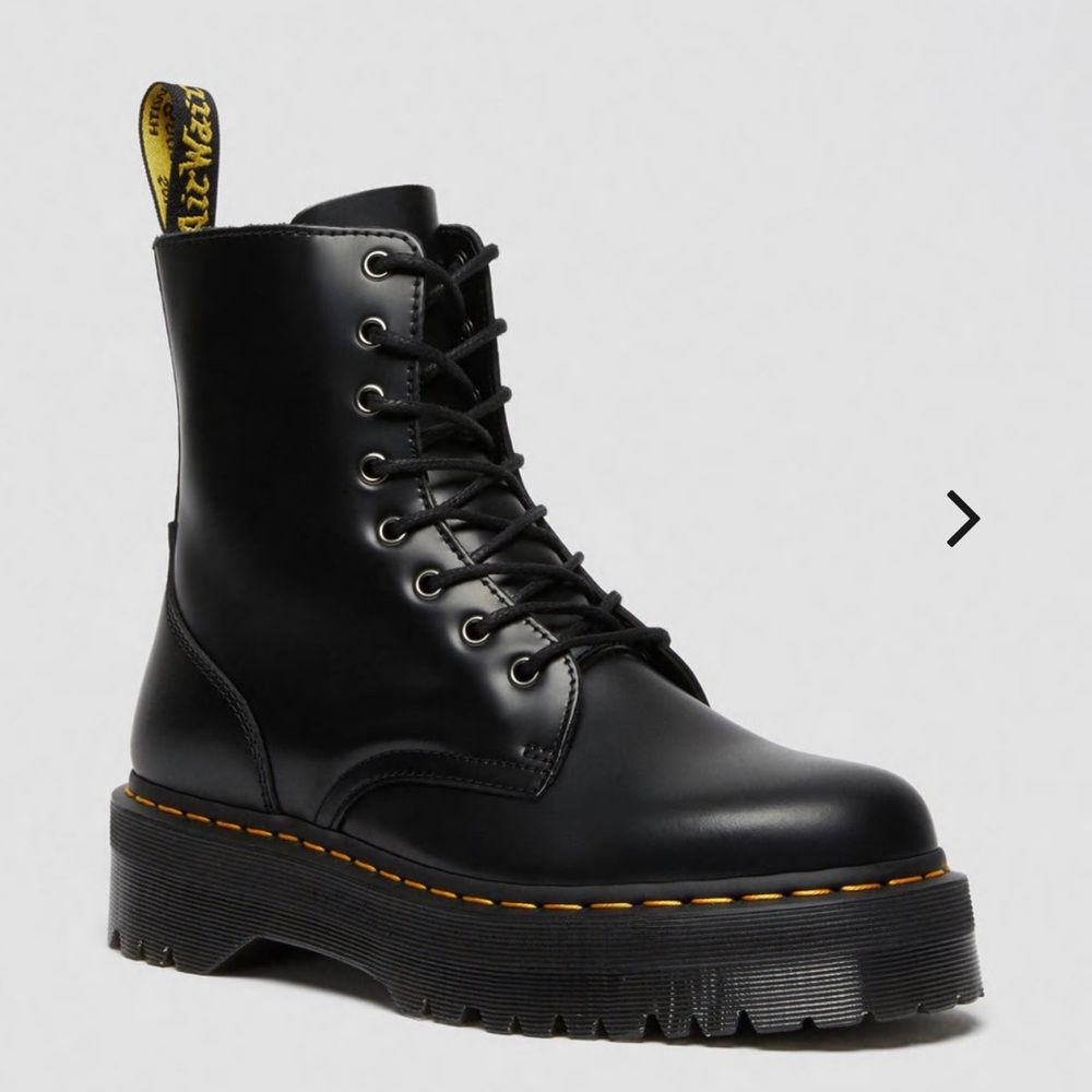 Jadon Boot Smooth Leather Platforms